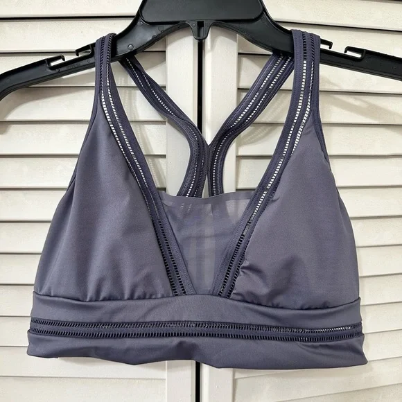 Victoria Secret Sport Plunge Long Line Sports Bra Size M - Picture 1 of 4